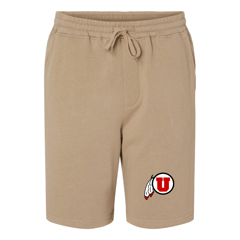 Men's Utah Utes Independent Trading Co Midweight Fleece Shorts